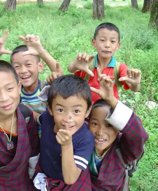 Besuche die Projekte von Helvetas in Bhutan